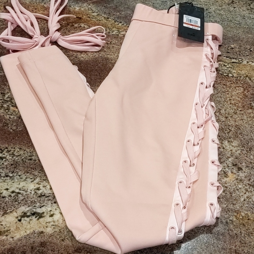 Fenty tie up leggings
